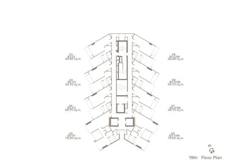 Condo in Bangkok, Thailand, 1 bedroom  № 166529 - photo 13