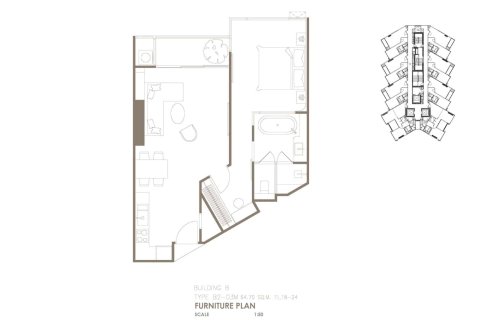 Condo à Bangkok, Thaïlande, 1 chambre № 166530 - photo 15