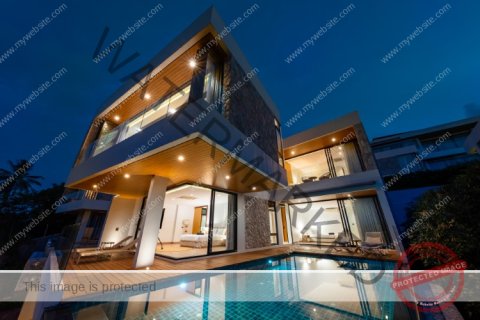 Villa in Ko Samui, Thailand 4 Schlafzimmer № 222182 - Foto 13