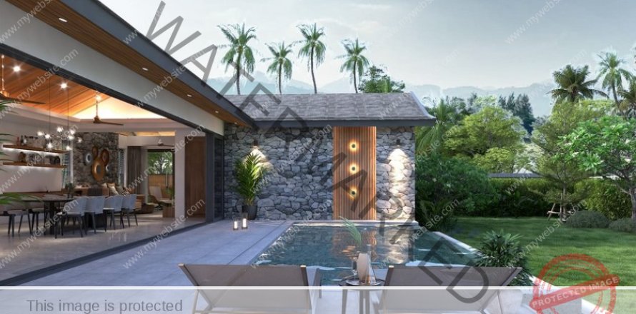 Villa in Ko Samui, Thailand 3 Schlafzimmer № 222177