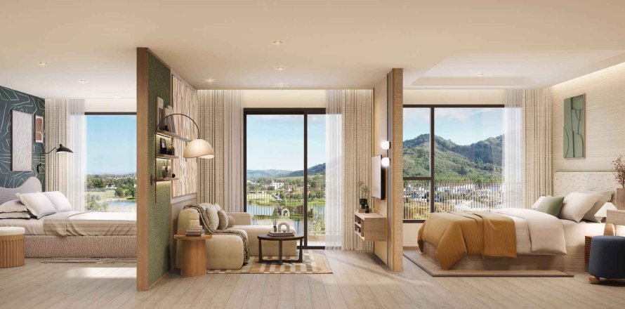 Apartment in SO LAGOON CHERNGTALAY BY ORIGIN, Phuket, Thailand 3 bedrooms № 164011