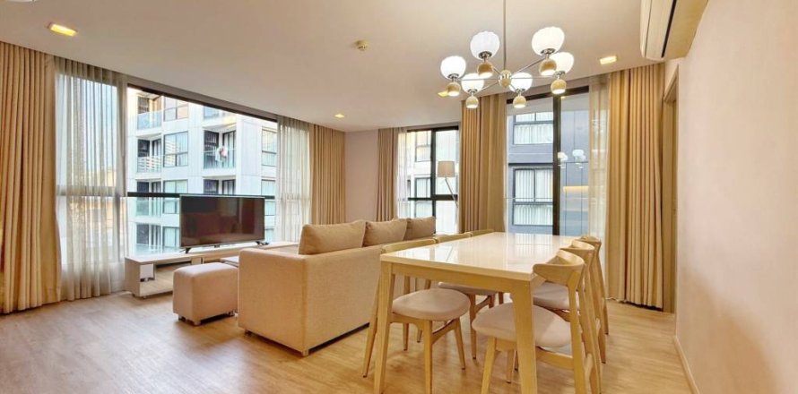 Кондоминиум с 3 спальнями в Бангкоке, Таиланд № 154539