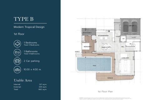 Villa à Karon, Thaïlande 4 chambres № 165002 - photo 13