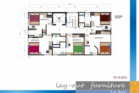 Hôtel à Bangkok, Thaïlande 840 m2 № 180741 - photo 26