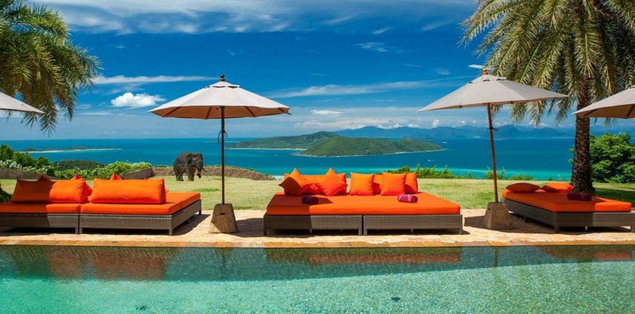 Maison à Ko Samui, Thaïlande 7 chambres № 180742