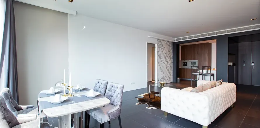 Кондоминиум с 2 спальнями в Патхум Ване, Бангкок, Таиланд № 158252