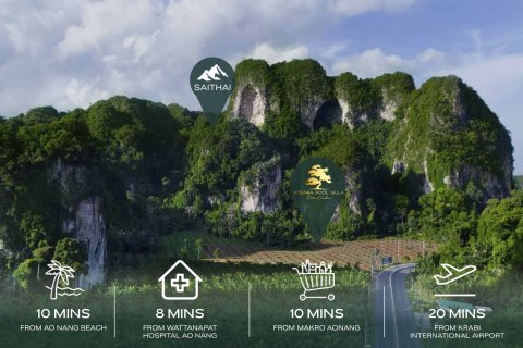 Villa in Krabi, Thailand 3 bedrooms № 158249 - photo 30