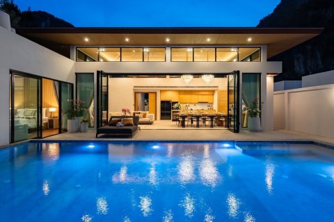 Вилла в Краби, Таиланд с 3 спальнями  № 158249 - фото 29