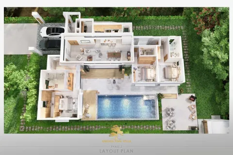 Villa in Krabi, Thailand 3 bedrooms № 158249 - photo 2