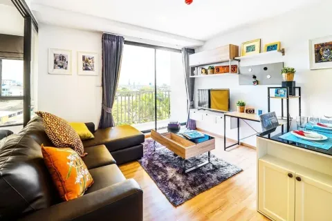 Студия в кондо в Банг-Кхо-Лаеме, Бангкок, Таиланд № 154920 - фото 1