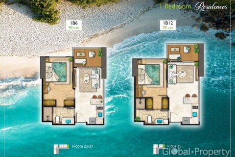 Condo in Pattaya, Thailand, 1 bedroom  № 163955 - photo 30