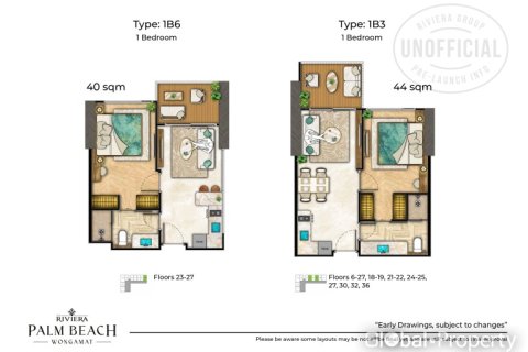 Кондоминиум с 1 спальней в Паттайе, Таиланд № 163955 - фото 15