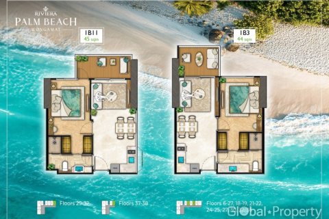 Condo in Pattaya, Thailand, 1 bedroom  № 163955 - photo 29