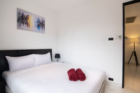 Квартира в Кату, Таиланд с 3 спальнями  № 158441 - фото 14