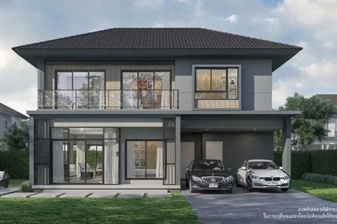 House in Nonthaburi, Thailand 4 bedrooms № 148298 - photo 1