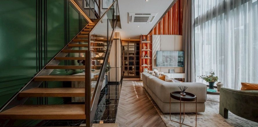 Дом в Кханнаяу, Бангкок, Таиланд с 3 спальнями  № 148299