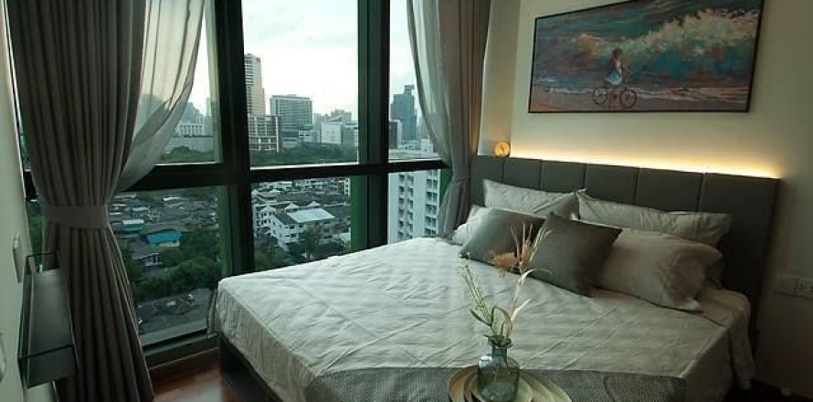 Studio in the Condo in Ratchathewi, Bangkok, Thailand  № 148295
