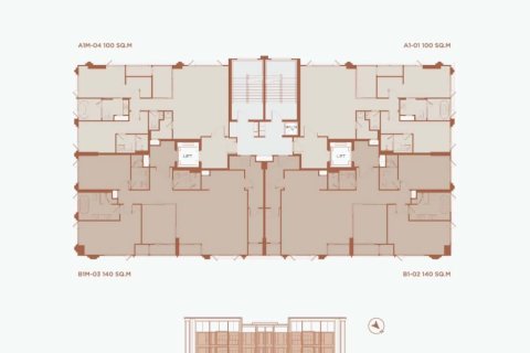 Condo à Bangkok, Thaïlande, 2 chambres  № 165869 - photo 14