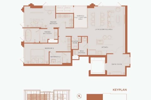 Condo à Bangkok, Thaïlande, 2 chambres  № 165869 - photo 13