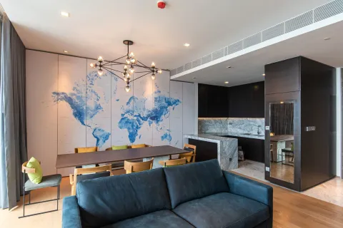 Condo in Bang Rak, Bangkok, Thailand, 2 bedrooms  № 173682 - photo 2