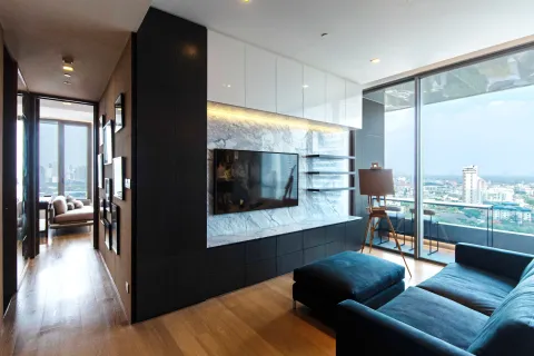 Condo in Bang Rak, Bangkok, Thailand, 2 bedrooms  № 173682 - photo 1