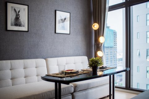 Condo à Bangkok, Thaïlande, 1 chambre  № 143937 - photo 1