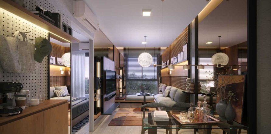 Condo à Bangkok, Thaïlande, 1 chambre  № 166270