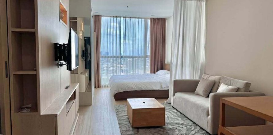 Студия в кондо в Ваттхане, Бангкок, Таиланд № 147297