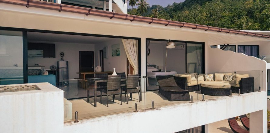 Квартира в Самуи, Таиланд с 2 спальнями  № 152636