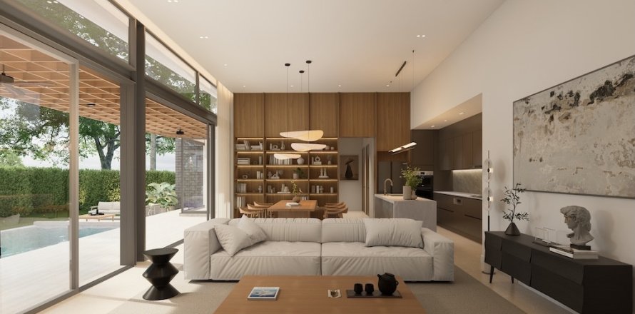 Дом в Самуи, Таиланд с 4 спальнями  № 157344