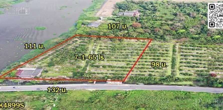 Земельный участок в Кратум Баене, Таиланд 11200м2  № 160413
