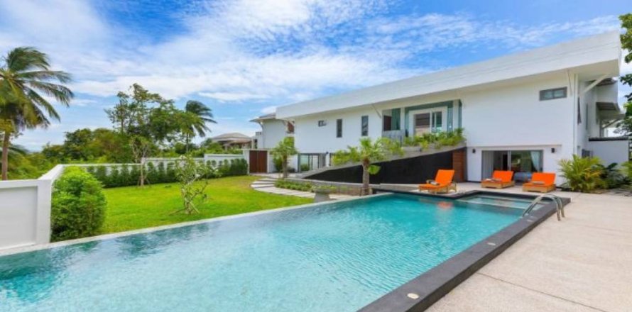 Вилла в Самуи, Таиланд с 7 спальнями  № 152409