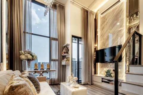 Дуплекс в Чатучаке, Бангкок, Таиланд с 1 спальней  № 152415 - фото 1