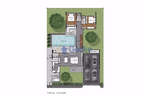 House in Pattaya, Thailand 3 bedrooms № 197026 - photo 26