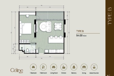 Condo à Pattaya, Thaïlande, 1 chambre  № 169970 - photo 17