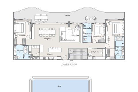 Penthouse in Bang Tao, Thailand 3 bedrooms № 169898 - photo 21