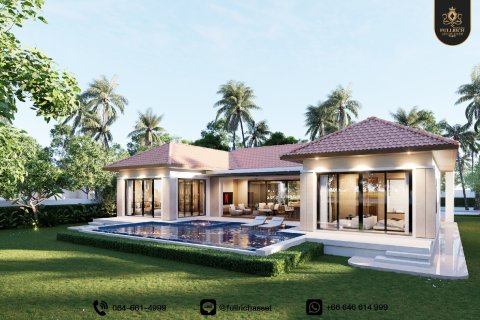 Villa in Cha-am, Thailand 3 Schlafzimmer № 169896 - Foto 23