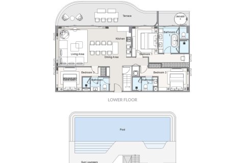 Penthouse in Bang Tao, Thailand 3 bedrooms № 169899 - photo 20