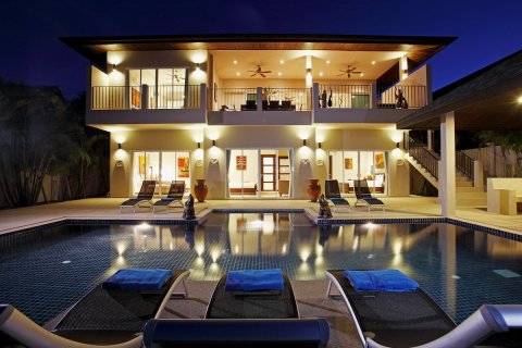 Villa auf Nai Harn Beach, Thailand 7 Schlafzimmer № 223296