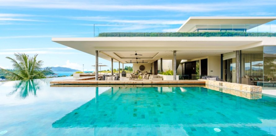 Maison à Ko Samui, Thaïlande 6 chambres № 180733
