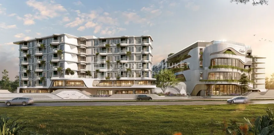 Кондоминиум с 1 спальней в Камале, Таиланд № 150903