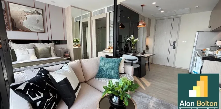 Condominio de 1 dormitorio en Pattaya, Tailandia № 211101
