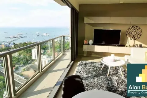 Condo à Pattaya, Thaïlande, 2 chambres  № 211103
