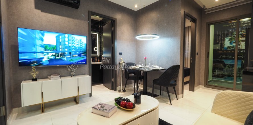 คอนโดมิเนียมในบางละมุง, ประเทศไทย, 1 ห้องนอน № 205198