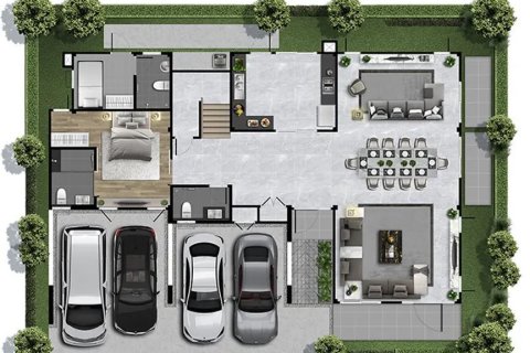 Maison à Bang Kaeo, Thaïlande 5 chambres № 155981 - photo 13