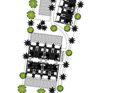 Terrain à Surat Thani, Thaïlande 2400 m2 № 154713 - photo 5