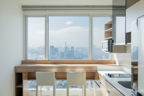 Studio dans le Condo à Phaya Thai, Bangkok, Thaïlande  № 168948