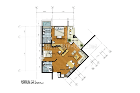 Wohnung in Bang Tao, Thailand 2 Schlafzimmer № 223505 - Foto 22