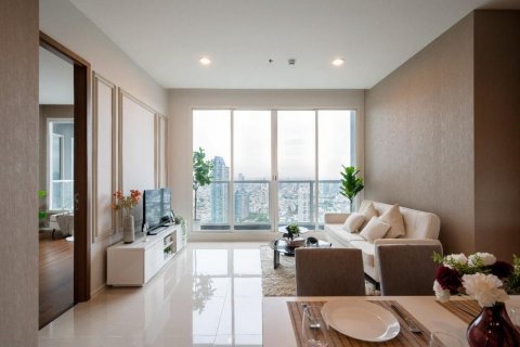 Condo à Bang Kho Laem, Bangkok, Thaïlande, 2 chambres  № 138020 - photo 2
