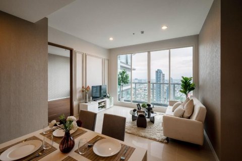 Condo à Bang Kho Laem, Bangkok, Thaïlande, 2 chambres  № 138020 - photo 11